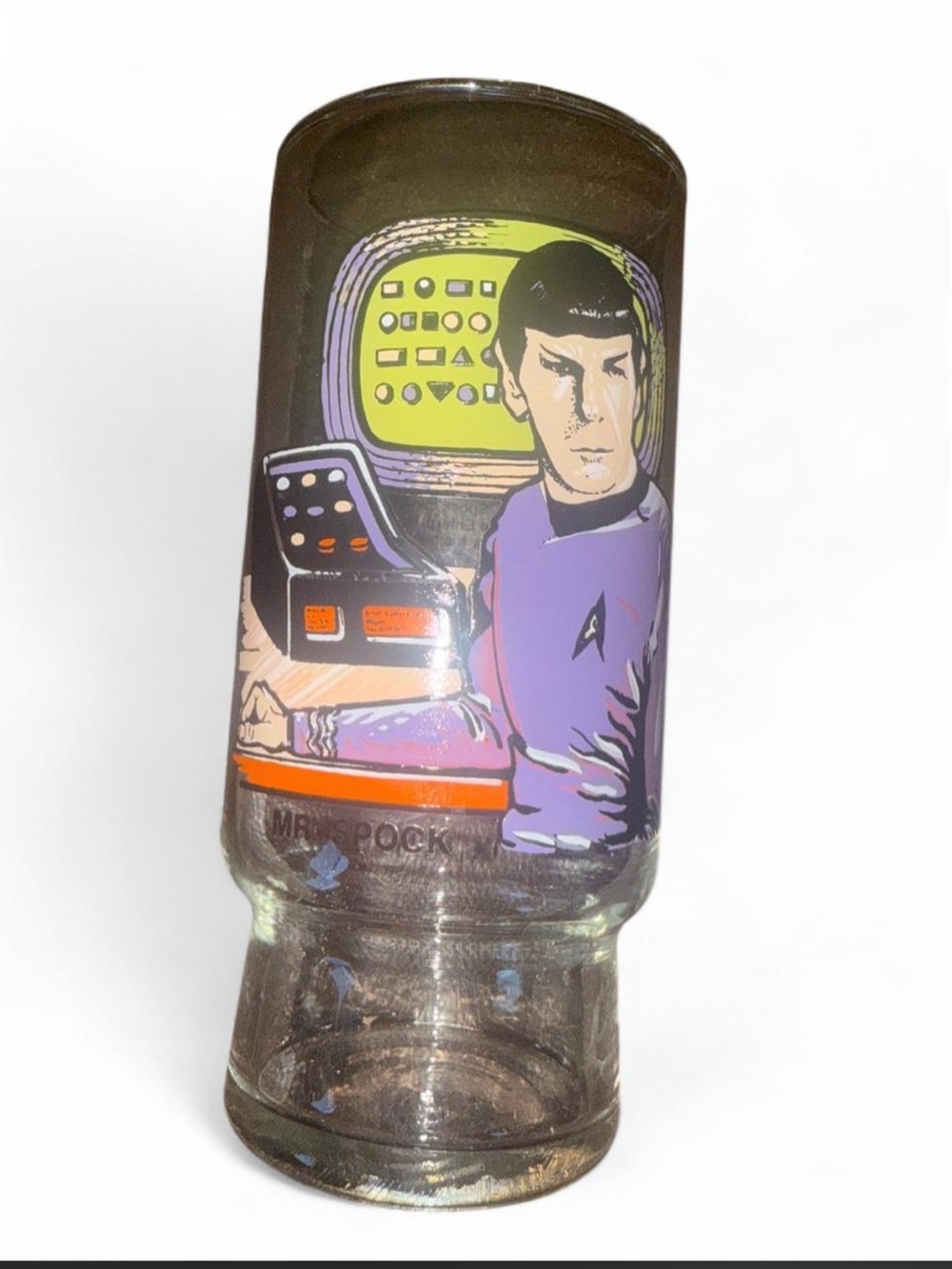 Dr Pepper Star Trek glass.